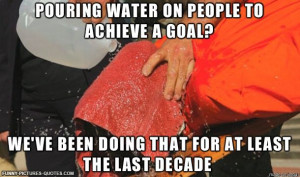 message from the U.S. Government regarding the Ice Bucket Challenge.