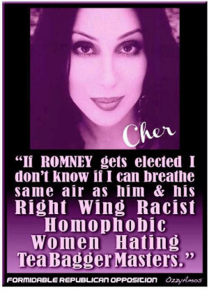 WHO is the bigot???? Well, after their divorce Sonny did say that Cher ...