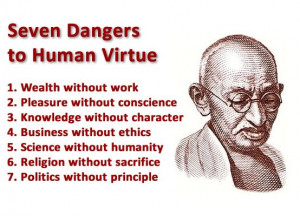 friday quotes : seven dangers to human virtue