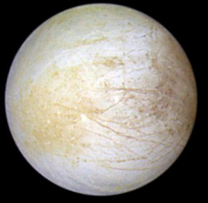 Europa – second closest large moon