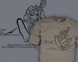 Kurt Vonnegut T Shirt - Kurt Vonnegut Shirt - Kurt Vonnegut Quotes T ...