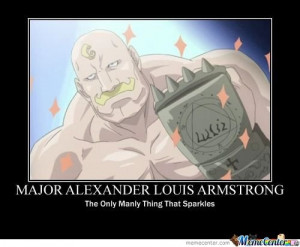 Major Alex Louis Armstrong!!