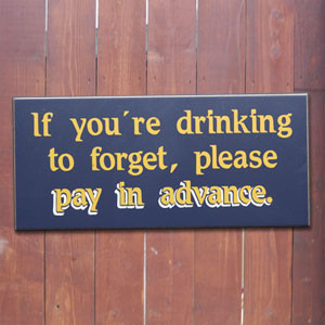 Funny Bar Signs Sayings