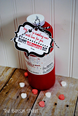 Bubbles Valentine Printable...