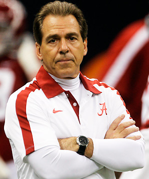 ... surveyed players named Nick Saban the most intimidating college coach