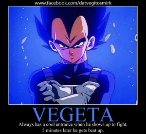Sadly true. Vegeta....at least it's better than one could say for ...