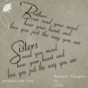 brother and sister quotes for scrapbooking