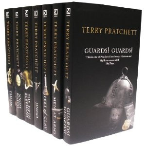 Terry Pratchett- Eight of the Discworld novels are concerned with the ...