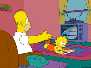 The Simpsons Predicted Broncos vs. Seahawks SB in 2005 (Video)