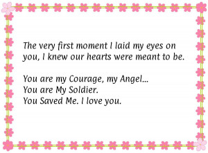 ... My Eyes On You I Knew Our Hearts Were Meant To Be - Anniversary Quote