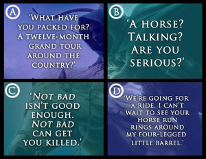 Will quotes from The Royal Ranger.