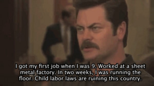The Best Ron Swanson GIFs of All Time