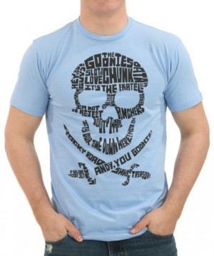Goonies Quote Skull Logo T-Shirt