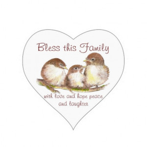 bless_this_family_quote_sparrow_bird_sticker ...