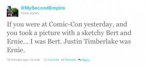 Justin Timberlake Was Running Around Comic-Con Dressed As A Sesame ...