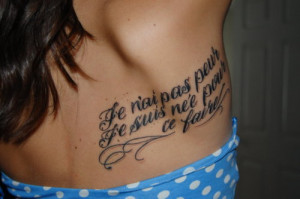 french tattoo quotes for women
