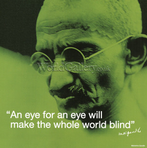 Mahatma Gandhi (Quote)