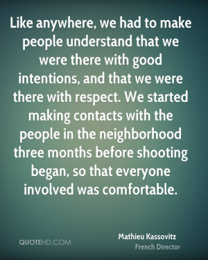 Mathieu Kassovitz Quotes