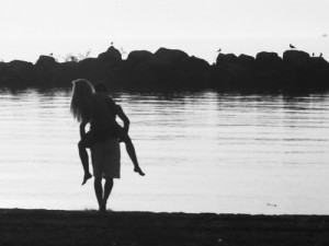 Bandw Beach Birds Black And