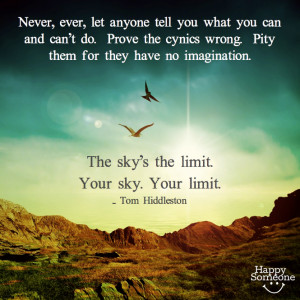 The Sky’s the Limit