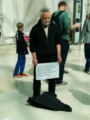 Quakers protest at BP and British Museum relations