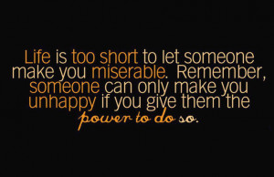 Myspace Graphics > Life Quotes > life is too short to let Graphic