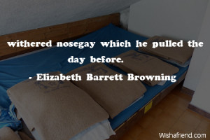 withered nosegay which he pulled the day before.