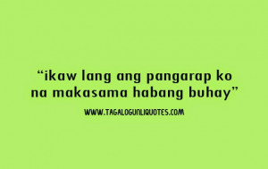 New Tagalog Love Quotes Sweet. QuotesGram