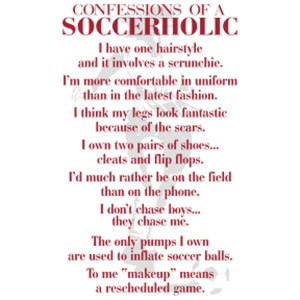 Soccerholic Soccer T-Shirt