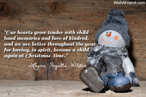 ... year for having, in spirit, become a child again at Christmas-time