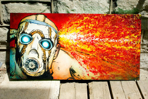 Paintings: Borderlands Psycho