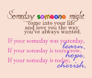 Learn, Hope, Cherish