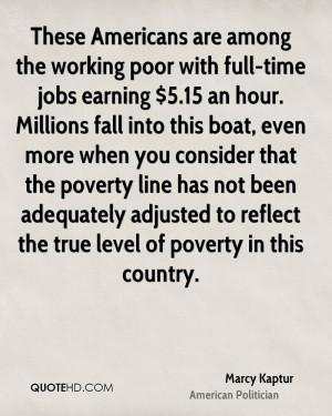 These Americans are among the working poor with full-time jobs earning ...