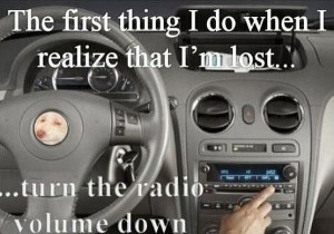 car-humor-funny-joke-road-street-drive-driver-when-im-lost-radio ...