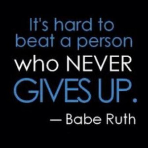 People who don't give up, surely wins - BloggingFunda