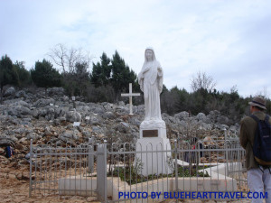 Medjugorje - Our Lady Queen of Peace on Apparition Hill, Podbrdo