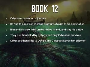 Book 12 If The Odyssey