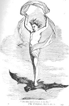 the tempest ariel the airy spirit of the island