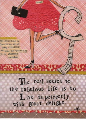 live imperfectly with delight!