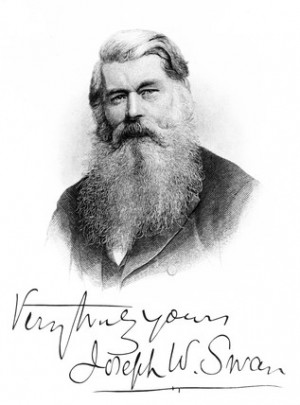 Download Sir Joseph Wilson Swan, scientist and inventor, c 1900.