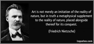 of the reality of nature, but in truth a metaphysical supplement ...