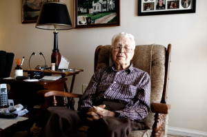 Dennis Morris, 105 years old, of Marietta, Ohio, is part of a DNA ...