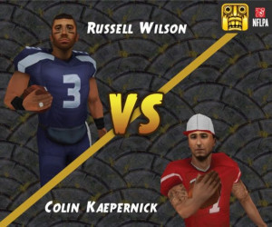 Russell Wilson vs. Colin Kaepernick in
