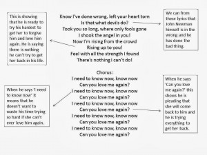 Love Me Again Lyrics John newman 'love me again'