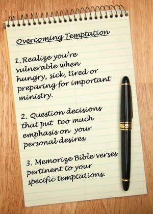 Bible Verses Overe Temptation
