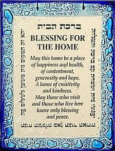 Prayer+for+a+New+House | Jewish House Blessing | Flickr - Photo ...
