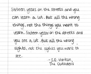 Johnny Cade From The Outsiders Quotes