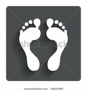 Baby Feet Silhouette