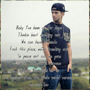 Me And You Lyrics Jake Miller