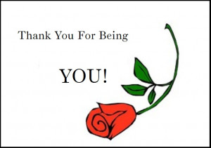 Thank You for Being You